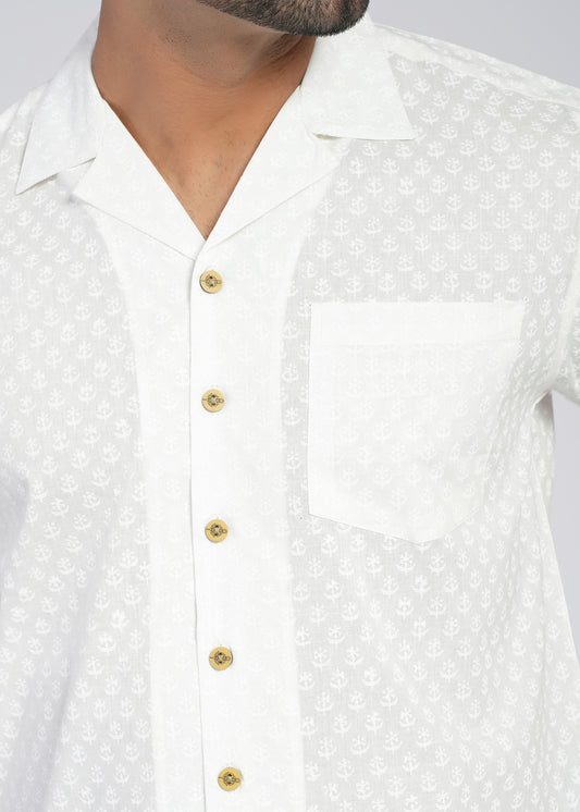 Cotton Printed Half Sleeve Shirt