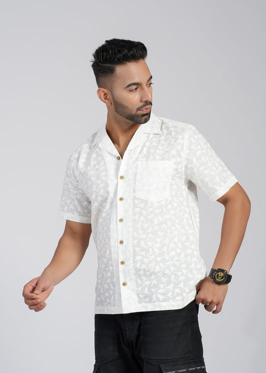 Cotton Printed Half Sleeve Shirt