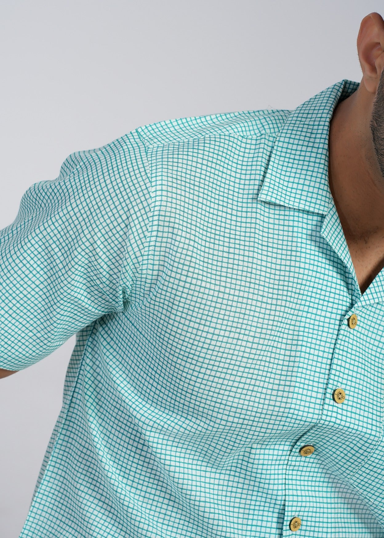 Cotton Printed Half Sleeve Shirt