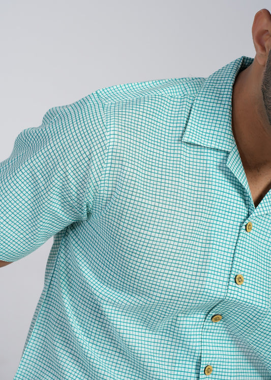 Cotton Printed Half Sleeve Shirt