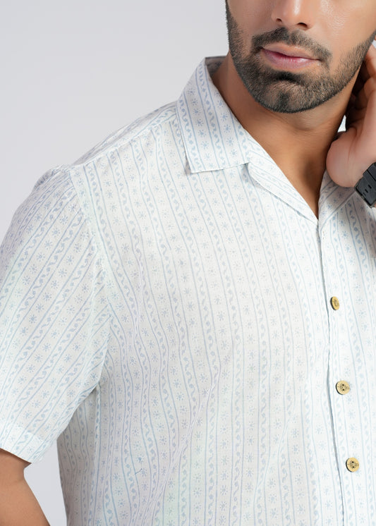 Cotton Printed Half Sleeve Shirt