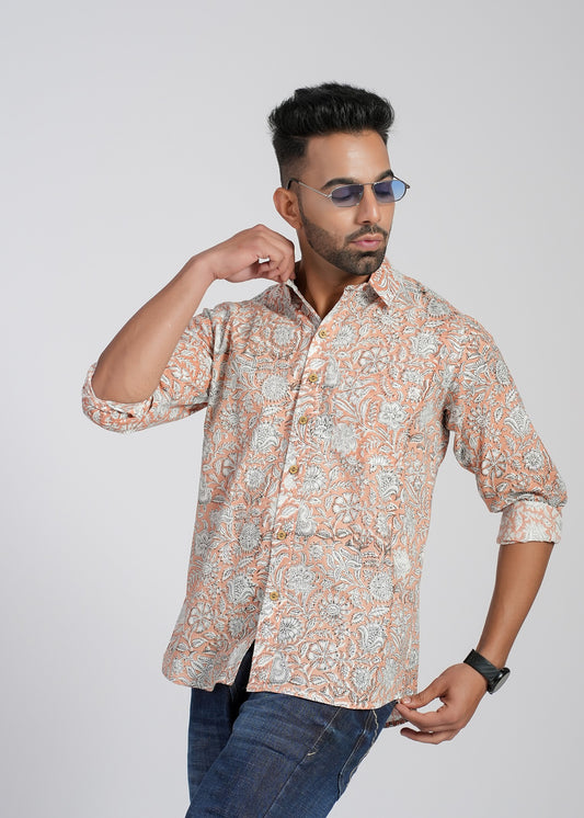 Cotton Printed Full Sleeve Shirt