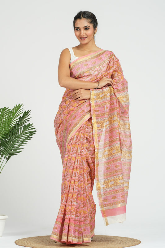 Utsav Chanderi Silk Saree