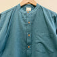 Sage Green Cotton Flax Full Sleeve Shirt