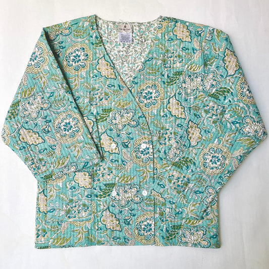 Cotton Quilted Reversible Jacket