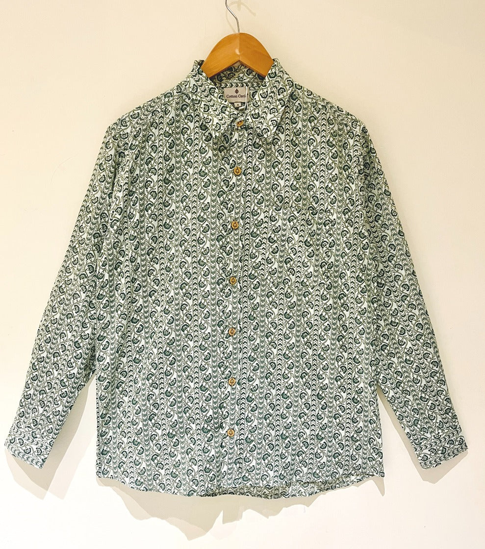 Cotton Printed Full Sleeve Shirt