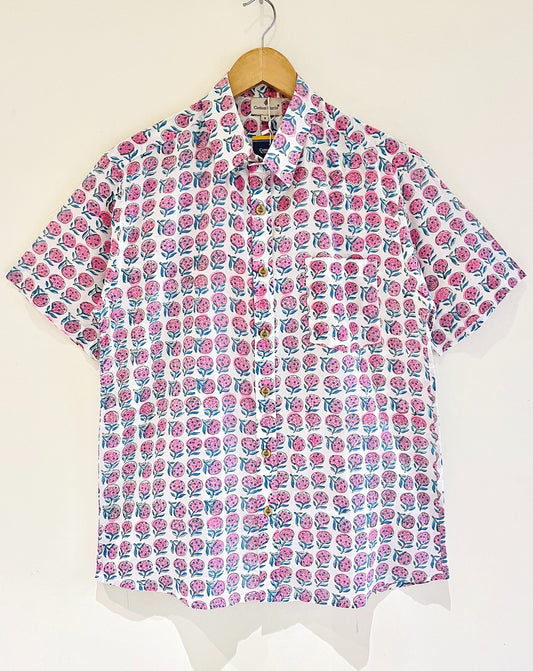 Cotton Printed Half Sleeve Shirt