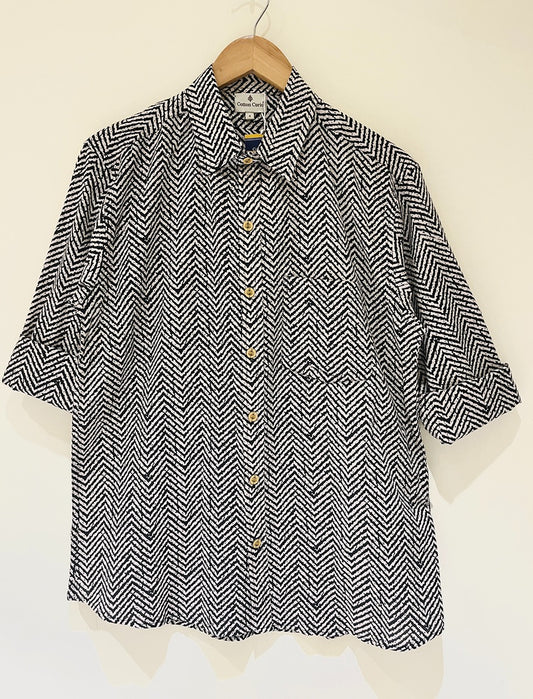 Cotton Printed Full Sleeve Shirt