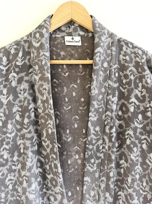 Dabu Printed Shrug