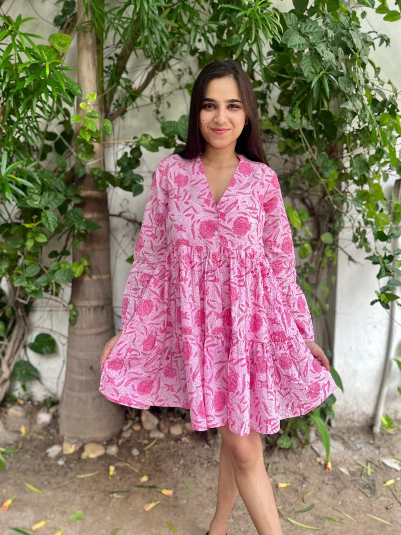 Women's Cotton Linen Summer Short Dress – S & F Online Store