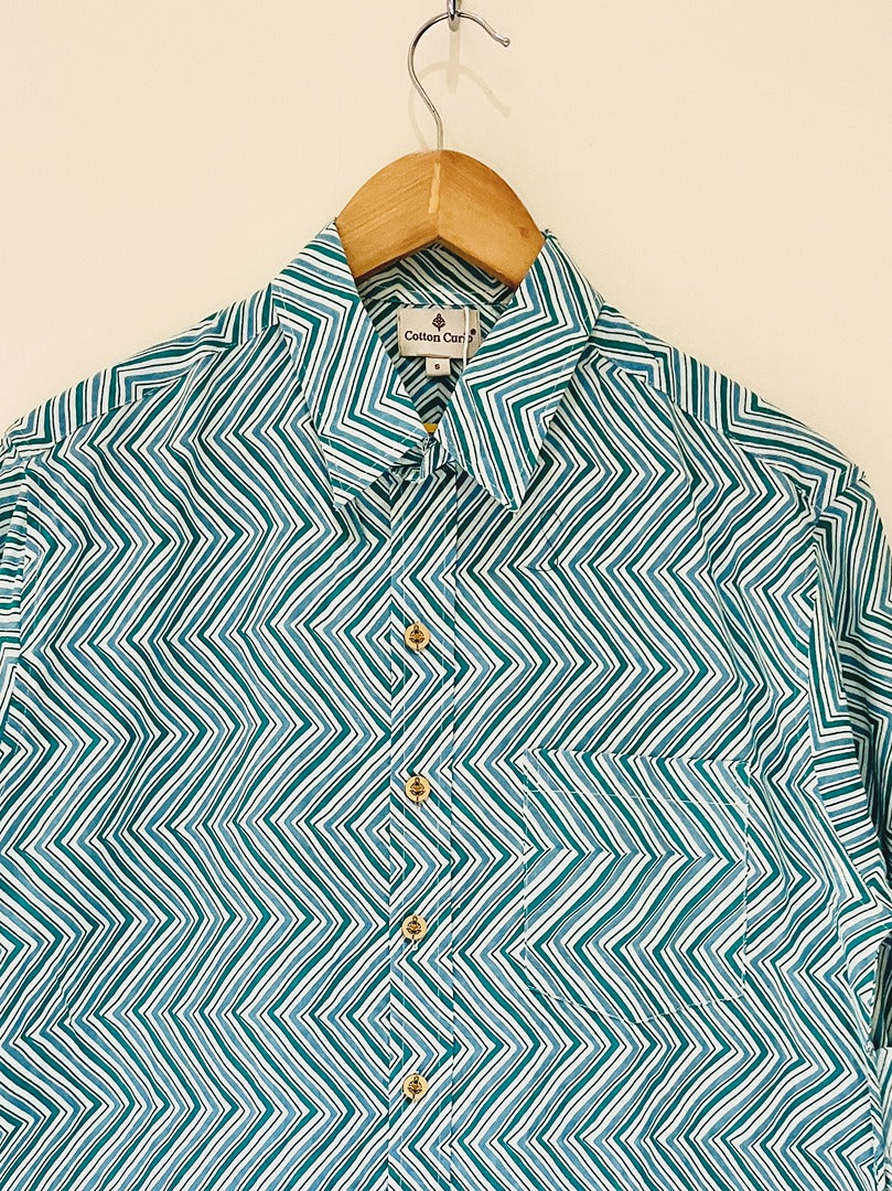 Cotton Printed Full Sleeve Shirt