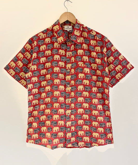 Cotton Printed Half Sleeve Shirt