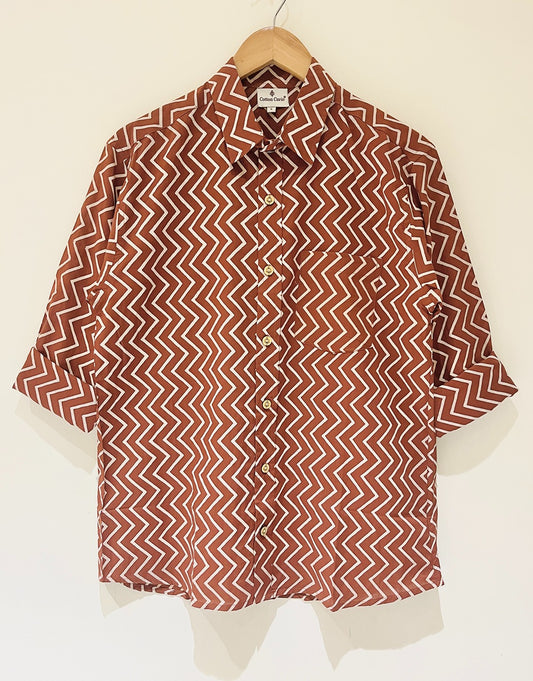 Cotton Printed Full Sleeve Shirt