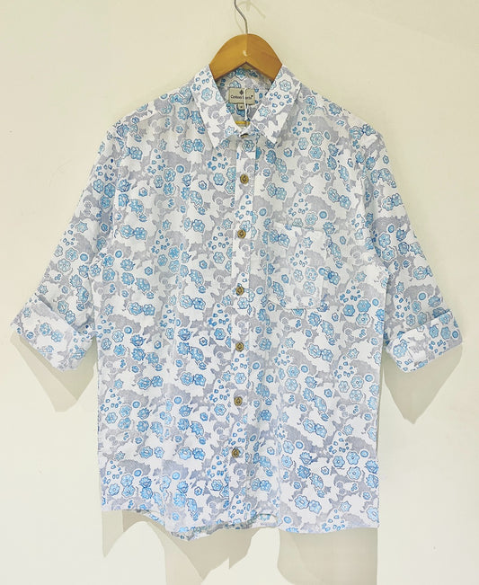 Cotton Printed Full Sleeve Shirt