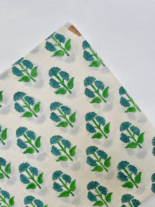 Cotton Block Printed Fabric