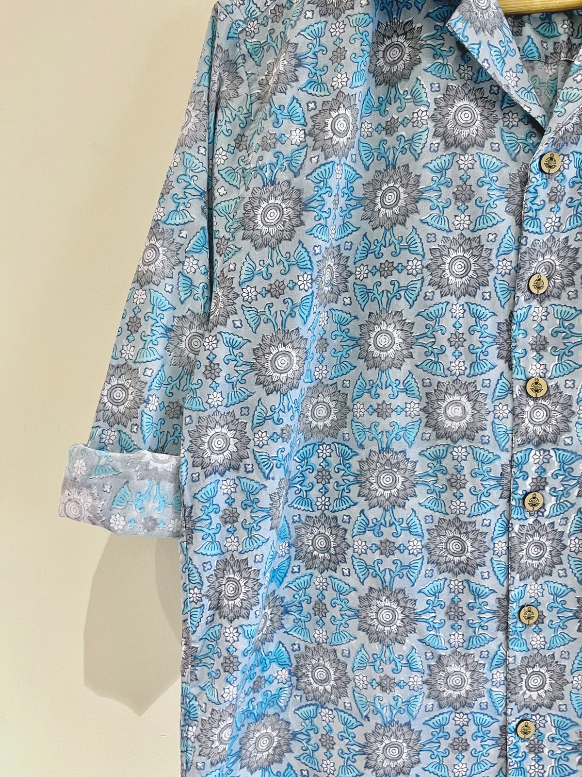 Cotton Printed Full Sleeve Shirt