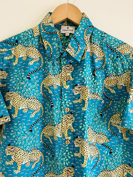 Cotton Printed Half Sleeve Shirt