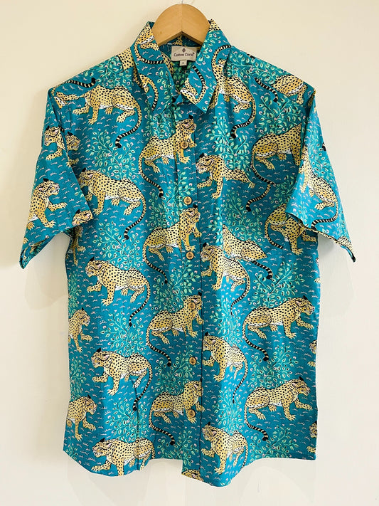 Cotton Printed Half Sleeve Shirt