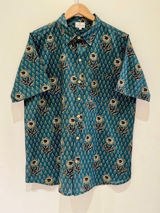 Cotton Printed Half Sleeve Shirt