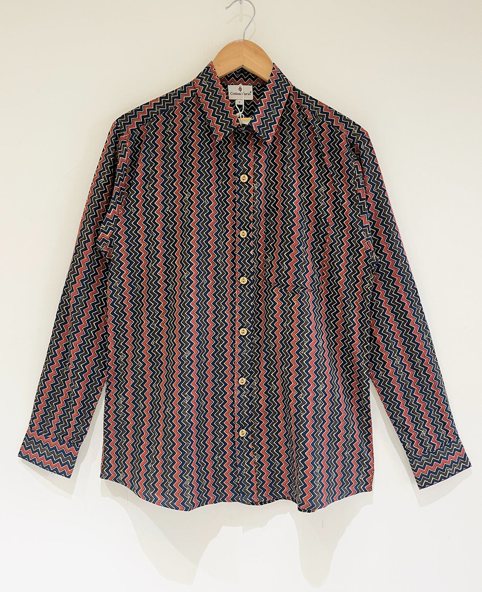 Cotton Printed Full Sleeve Shirt