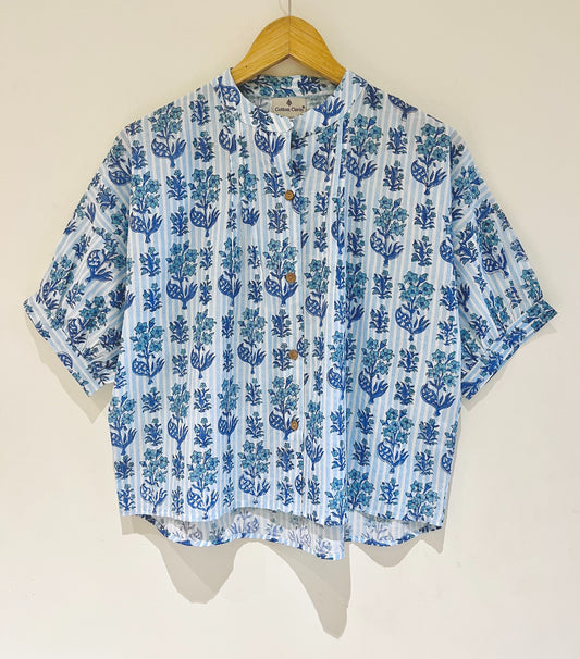 Block Printed Top