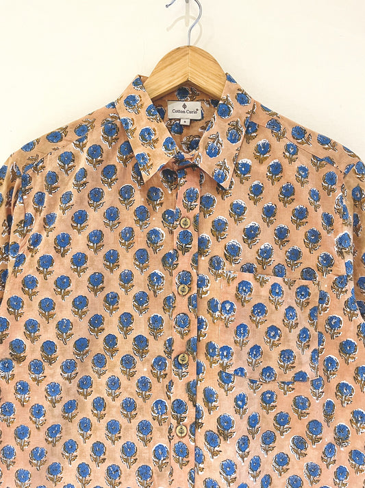 Cotton Printed Half Sleeve Shirt