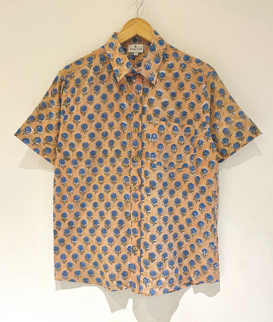 Cotton Printed Half Sleeve Shirt