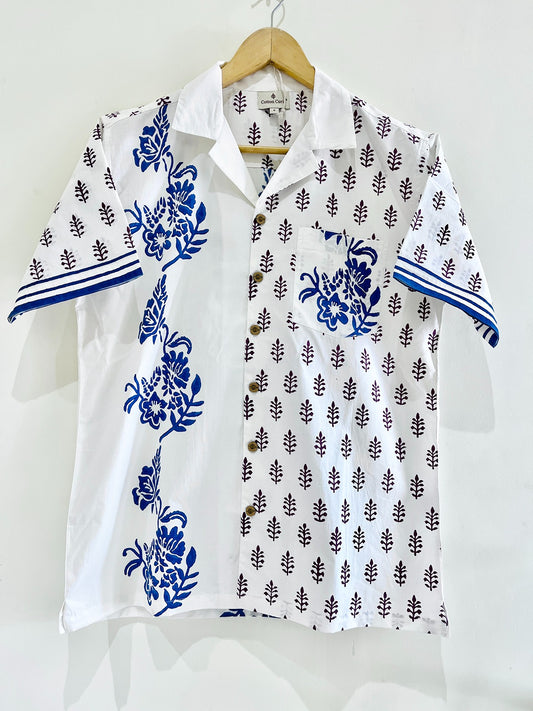 Buti Block Printed Organic Cotton Shirt