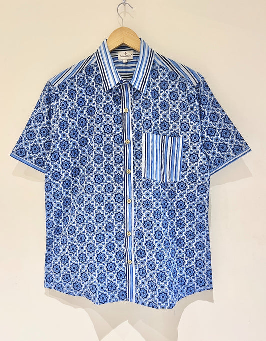 Cotton Printed Half Sleeve Shirt