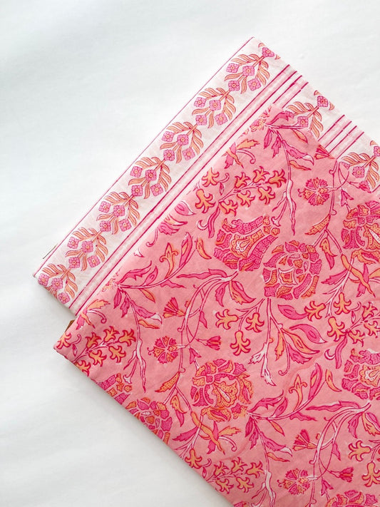 Cotton Block Printed Fabrics