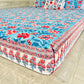 Floral Dreams Bed Sheet with Pillow Covers