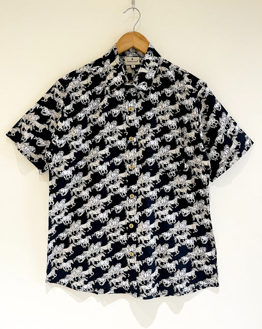 Cotton Printed Half Sleeve Shirt