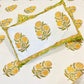 Yellow Dahlia Bed Sheet with Pillow Covers