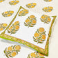 Yellow Dahlia Cushion Covers