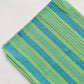 Green Printed waffle Bath Towels- Set Of 2